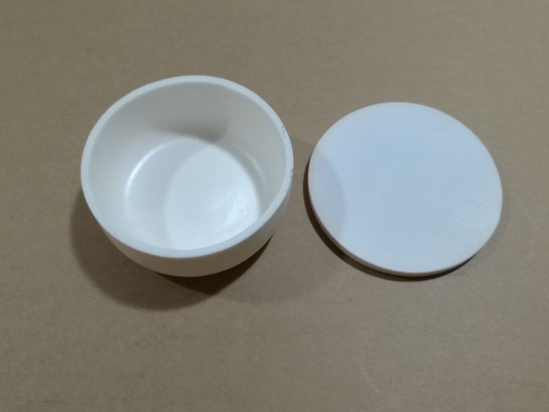 Sinter Bowl,90mm x35mm,With Lid,Flat side